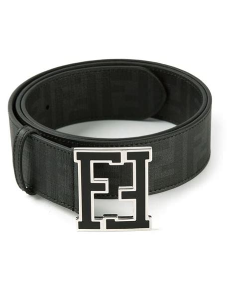 black fendi zucca belt|Fendi zucca bag vintage.